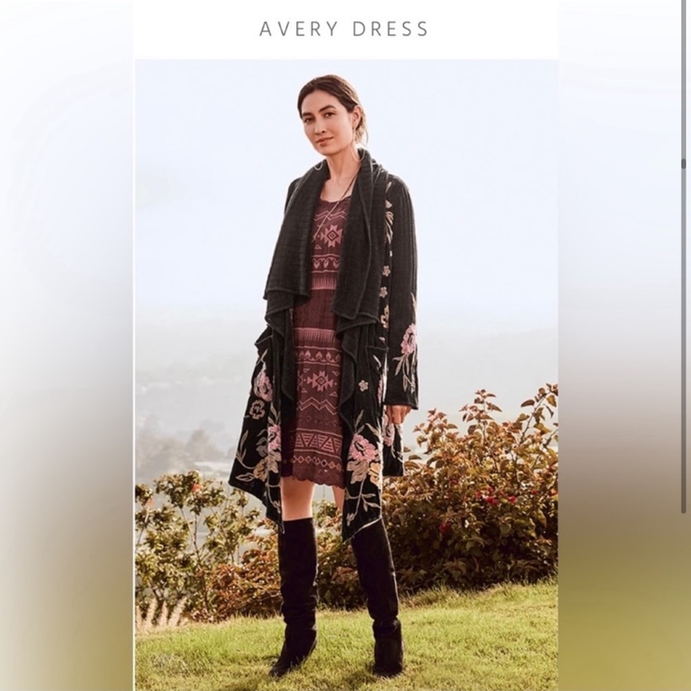 Johnny Was Avery Embroidered Dress